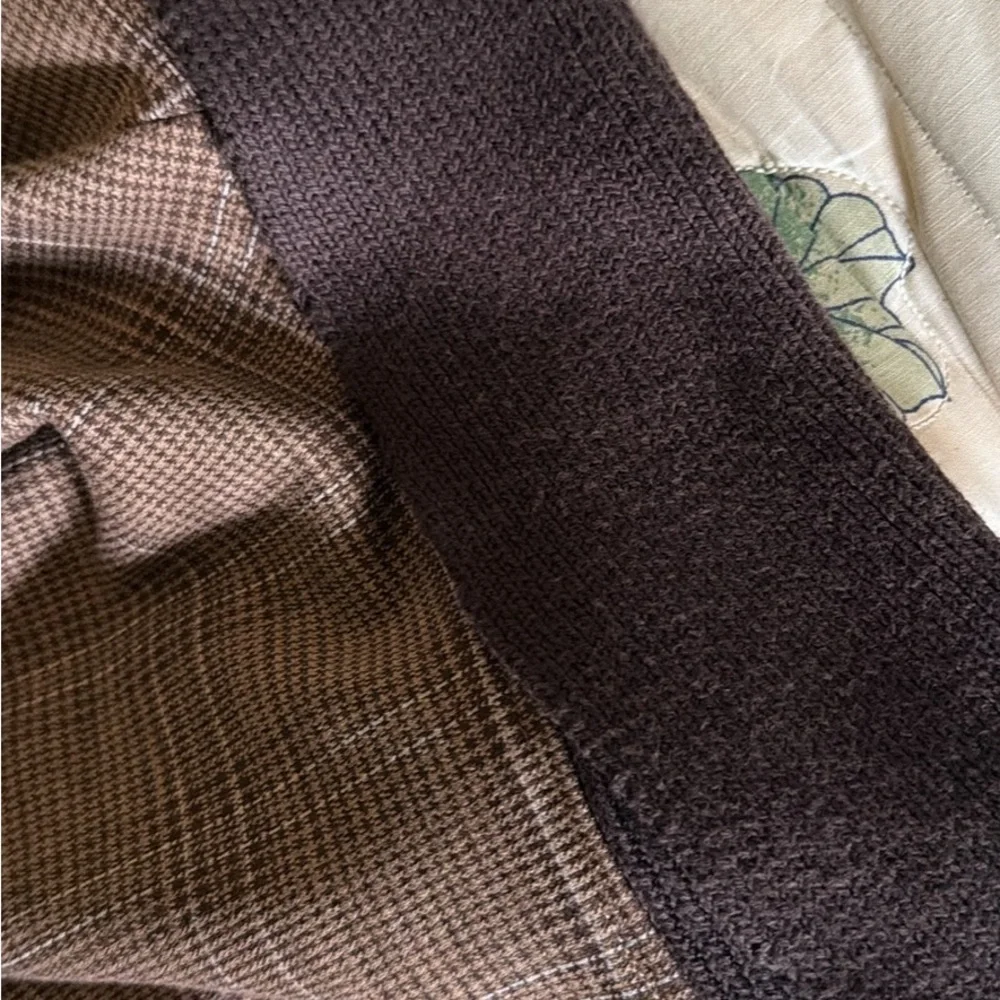 Tuckernuck Brown Plaid Long Sleeve Dress - Picture 5 of 6